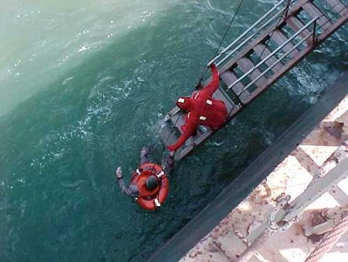 Rigs-to-Refuge: fisherman rescued at offshore platform